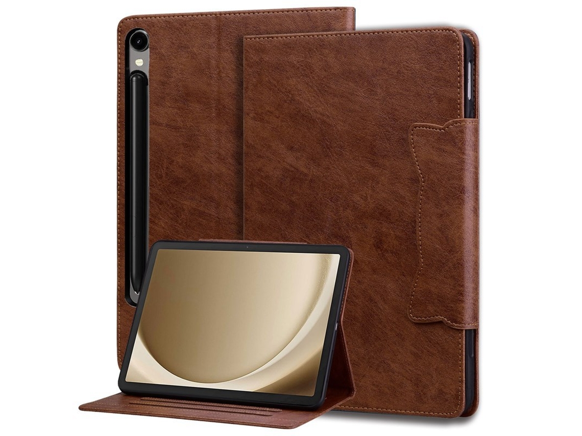 Capa Para Samsung Galaxy Tab A11 Plus (11") Marrom Cuich