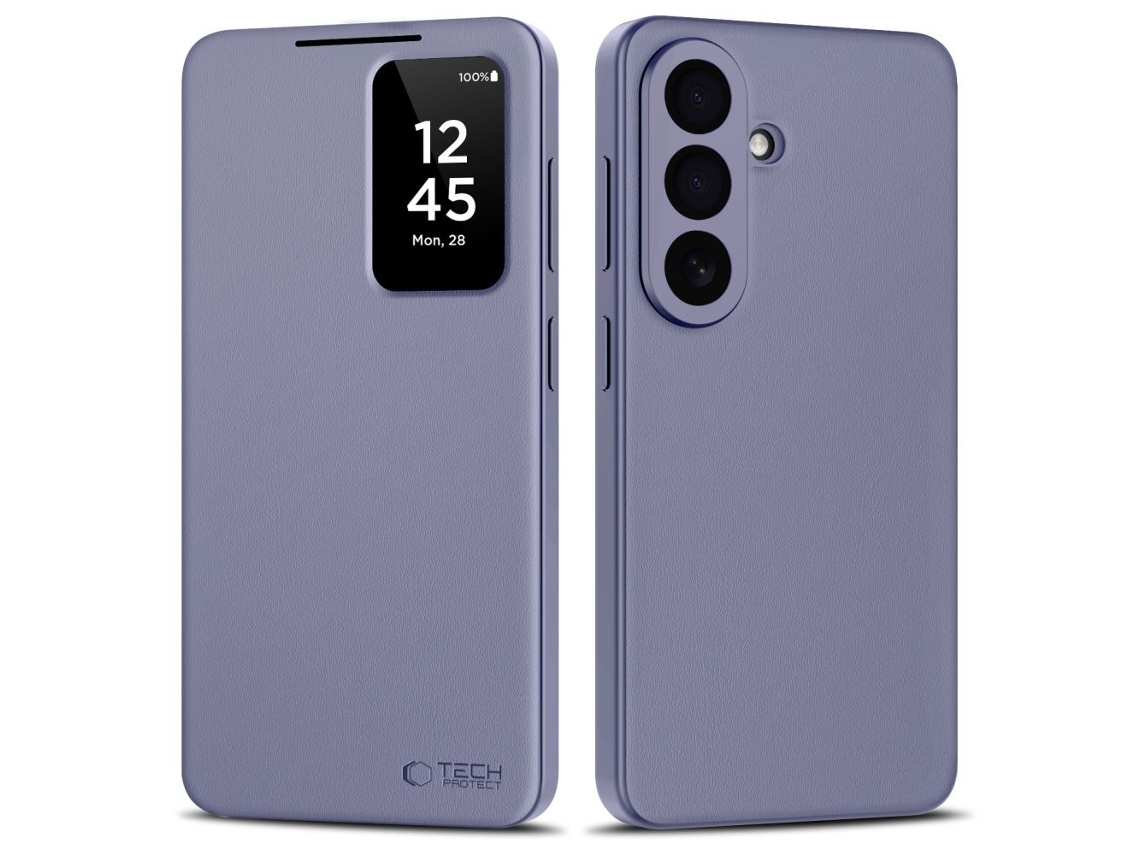 Capa Carteira Inteligente Tech-protect Para Galaxy S26 Plus Com Bolso Para Carteira.