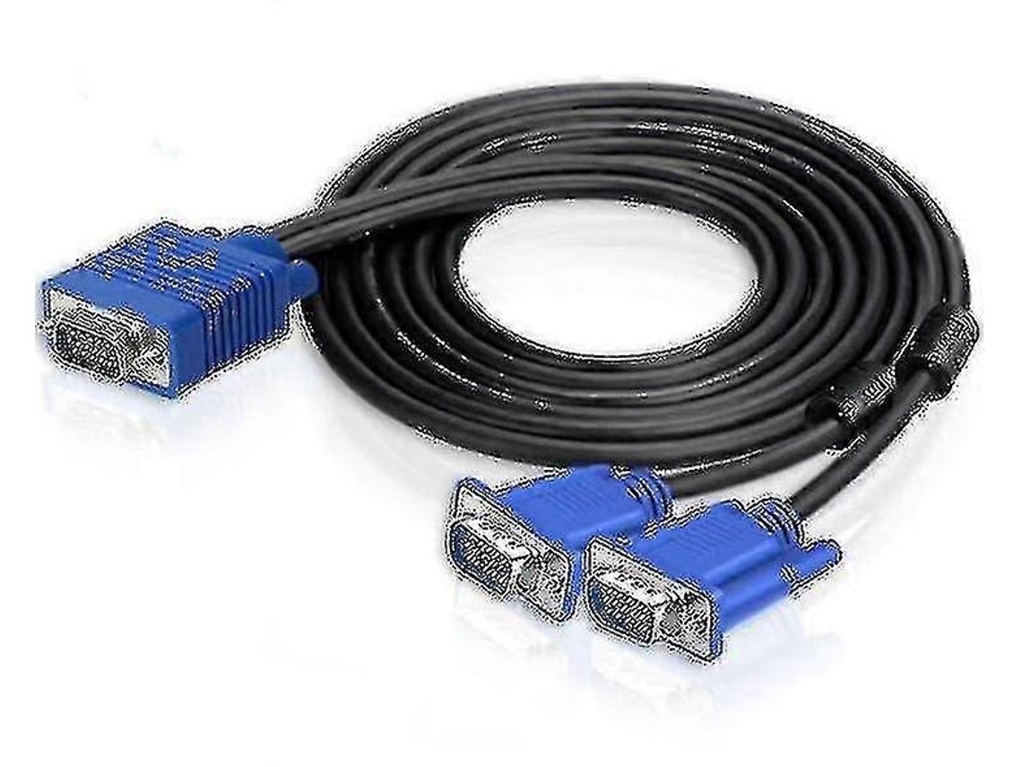 Lurelia Cabo Vga Tecido Dividido 1 Em 2