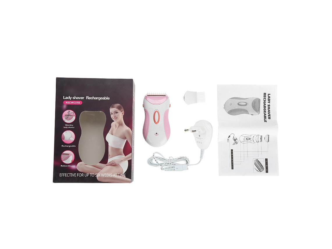 Depiladora Eléctrica Recargable Painless Para Mujer