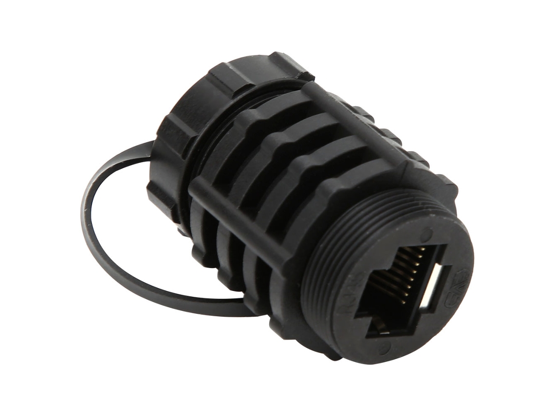Conector De Cabo Ethernet Rj45 À Prova D'água 2pcs