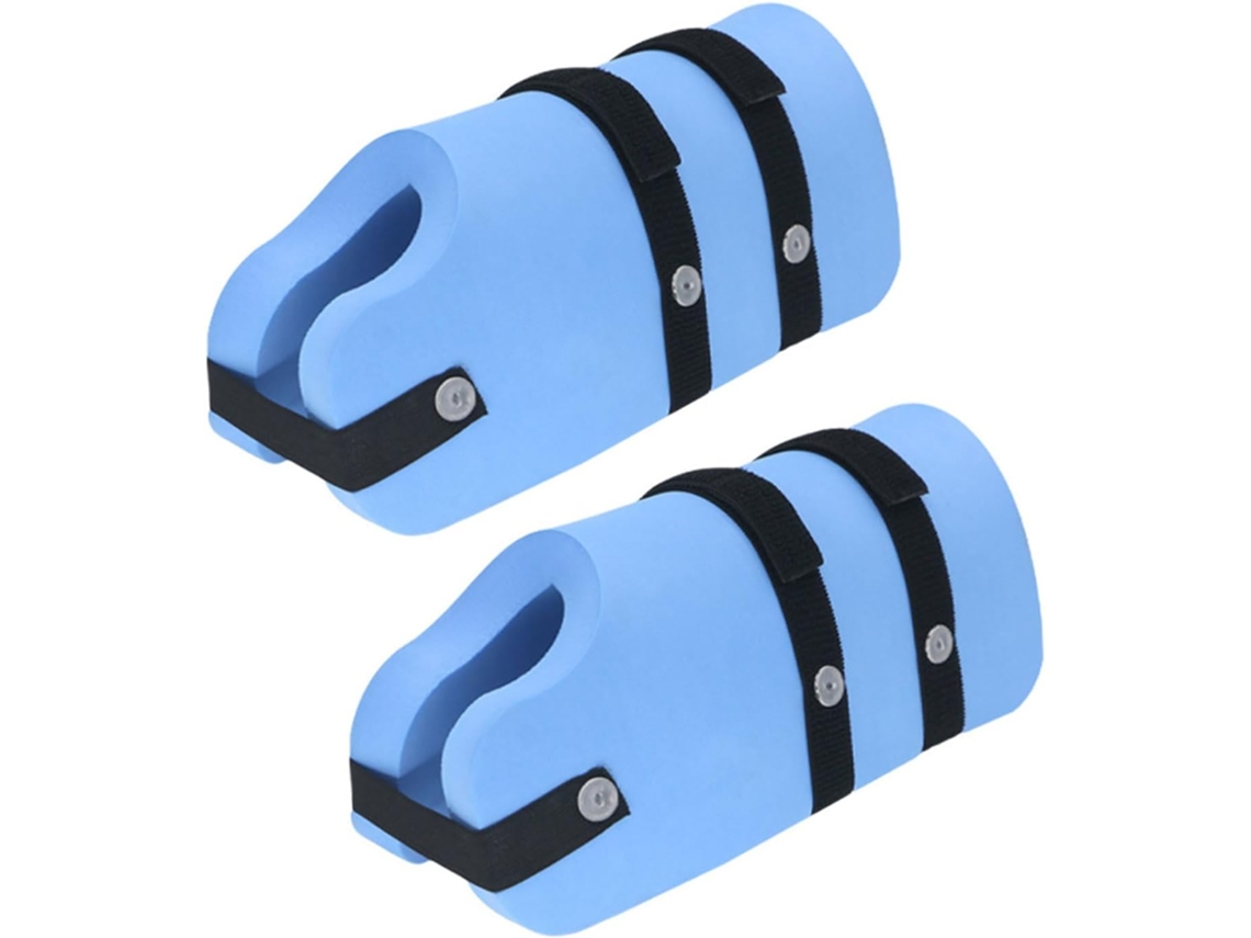 Bracelete de Flutuação Ajustável em Eva para treino aquático azul PANOONA