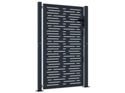Garden Gate, Garden Gates Vidaxl Antracite Aço (100 X 150 Cm)