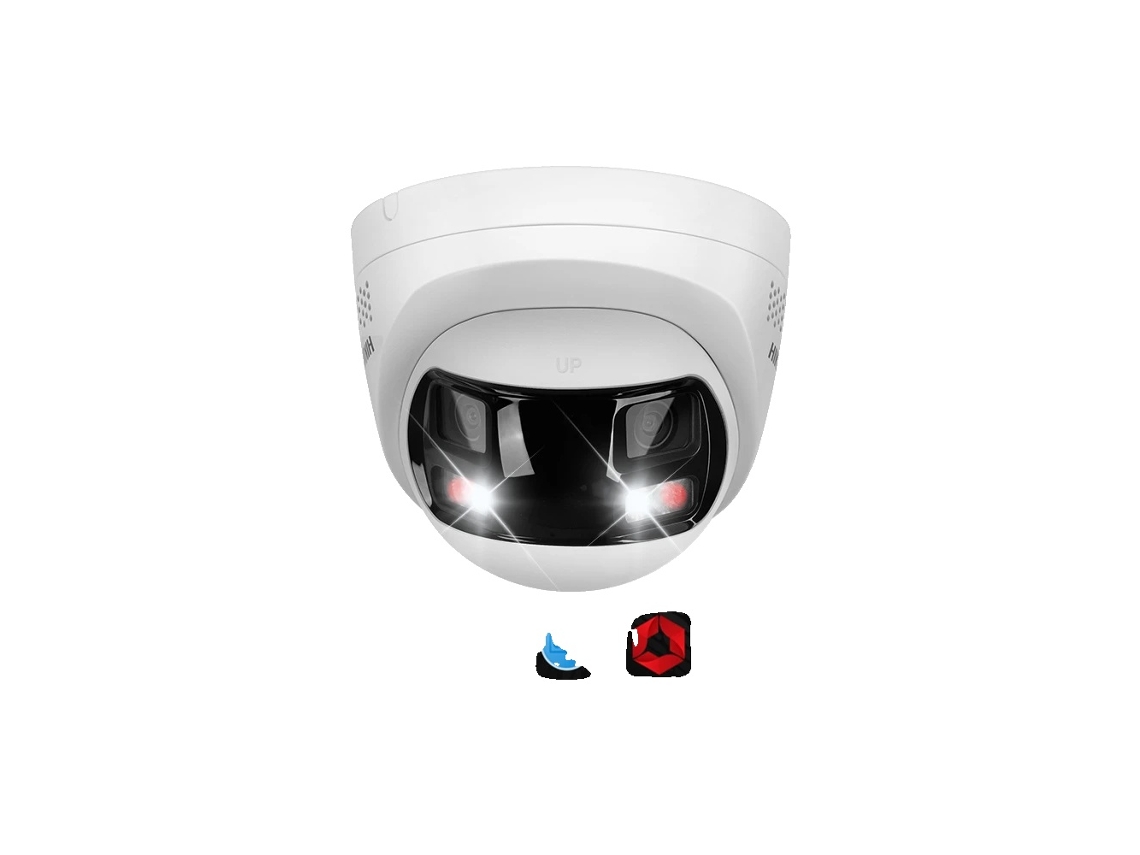 Câmera Ip De Rede, Resolução De 8mp, Lente Grande Angular, Enviar Da Espanha