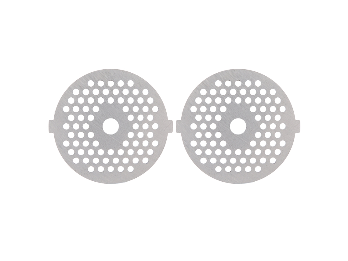 Lâminas de Moedor de Carne Elétrico INOX, 3mm, 56 Buracos, 2pcs