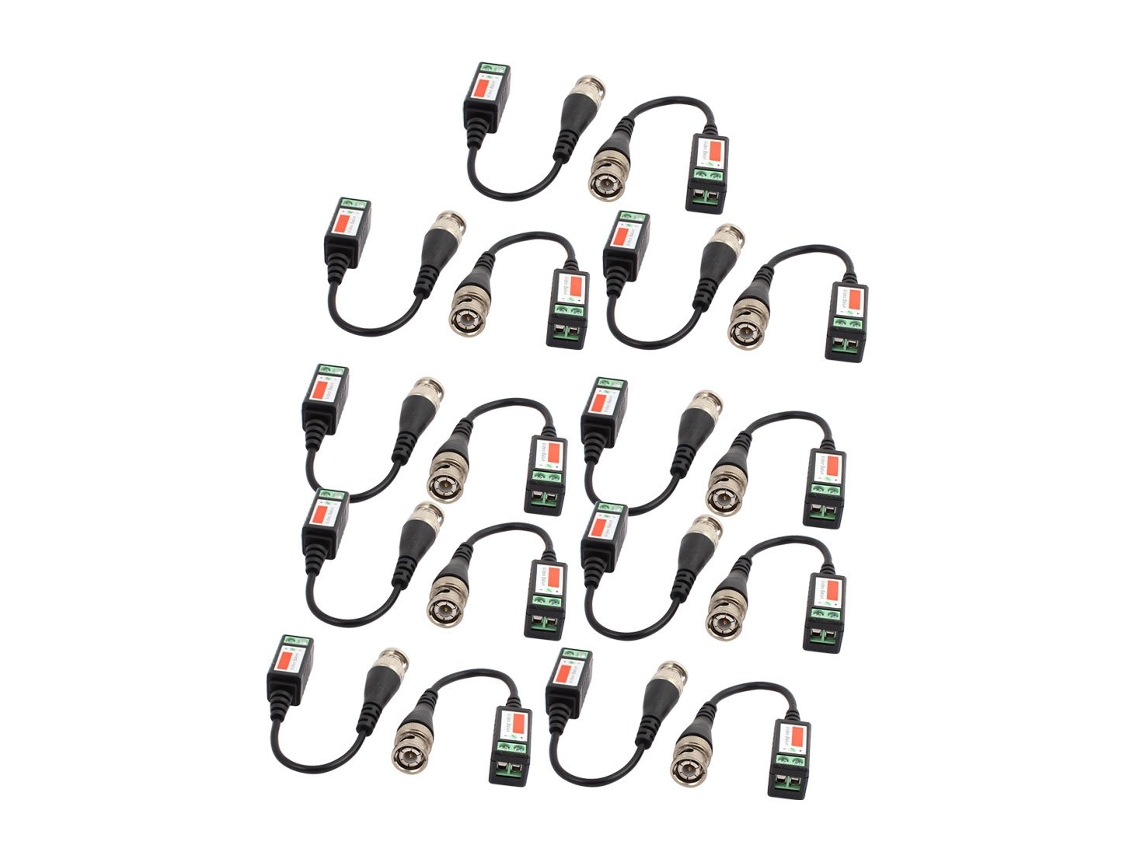 Transceptor Balun de Vídeo Hd Passivo 9 pares 1 canal Bnc CHABERLU