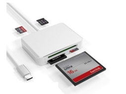 Leitor de Cartoes HALINUIA USB-C 5 em 1 (USB 3.1, CF, SDXC, SDHC, SD)