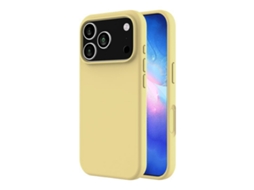 Capa De Silicone Rvelon Mobile Com Magsafe Para Iphone 17 Pro Max - Amarela