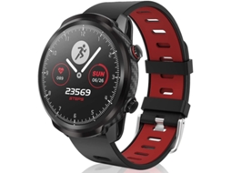 Relógio Desportivo Yizhood Para Mulheres Homem Esporte Com Ip67 À Prova Dágua Com Monitor De Frequência Cardíaca Pedômetro Para Android Ios Vermelho