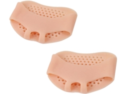 5 Pares De Protetores Pés Respiráveis E Impermeáveis Em Gel, Protetores Metatarsais, Rosa