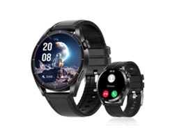 Smartwatch Fw03 Bluetooth Chamada 1 39 Polegadas Tft 300mah À Prova Dágua Masculino Preto Yunzii