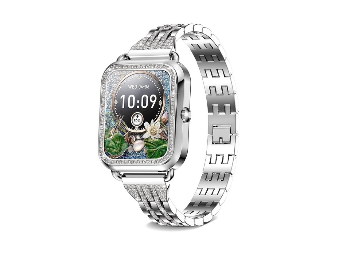 Smartwatch com Função de Telefone Strass 1.57'' Hd Android/Ios Cinza YEMAESRE