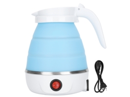 Chaleira Elétrica Portátil Dobrável 600w Silicone Inox 304 600ml para Casa Viagens S/MARCA