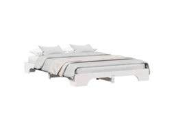 Estrutura da Cama Branco 160 X 200 Cm MAISON EXCLUSIVE