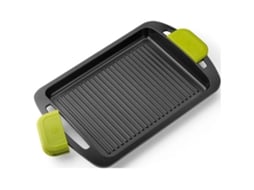 PLANCHA GRILL CON RAYAS ALUMINIO FUNDIDO FOODIE