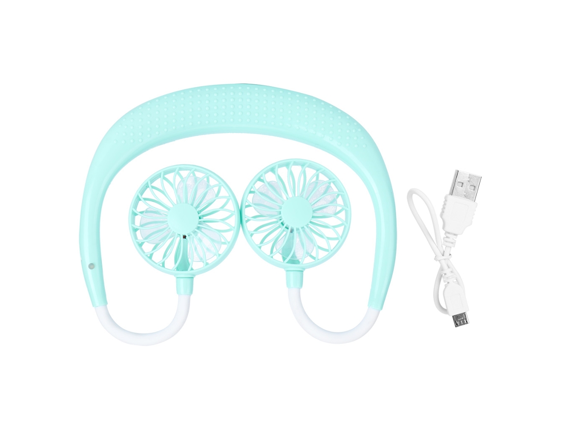 Ventilador De Pescoço Laxiscreed Com Carregamento Usb, Portátil E Dobrável Para Conforto Diário
