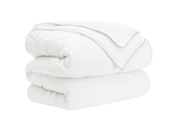 Vidaxl Duvet De Ano Inteiro Branco 135 X 200 Cm Fibra De Bambu
