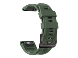 Bracelete para Garmin Forerunner 35 / 30 / 35j silicone magnético preto e laranja XIAOMOYU (20mm)