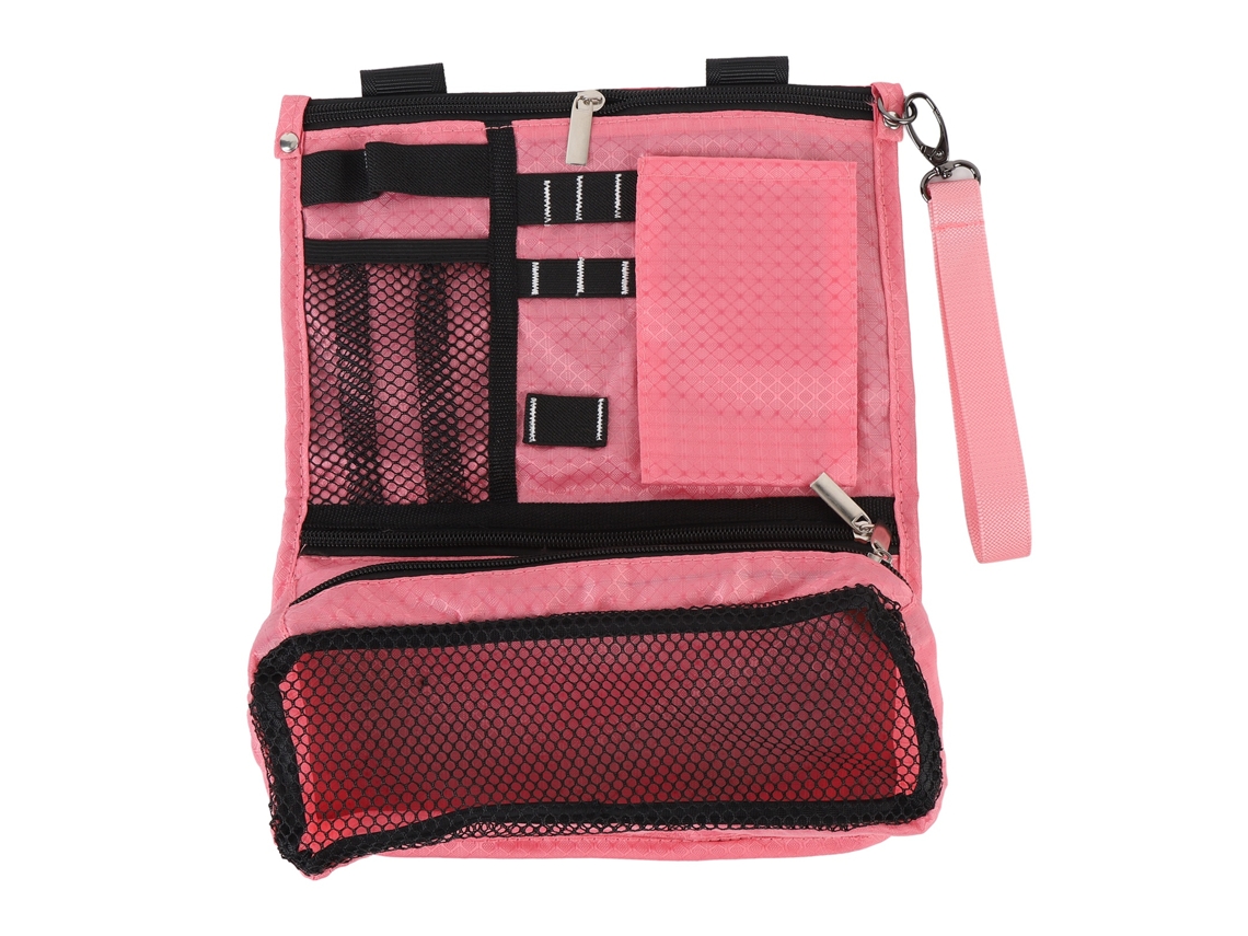 Omni-bolsa Deportiva De Tela Oxford Portátil Para Bolas, Tees, Ferramentas De Reparo, Divot, Luvas, Telefone Rosa