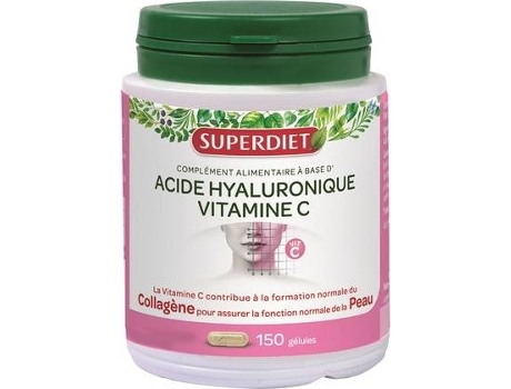 Suplemento Alimentar SUPERDIET Ácido Hialuronico (150 pérolas)
