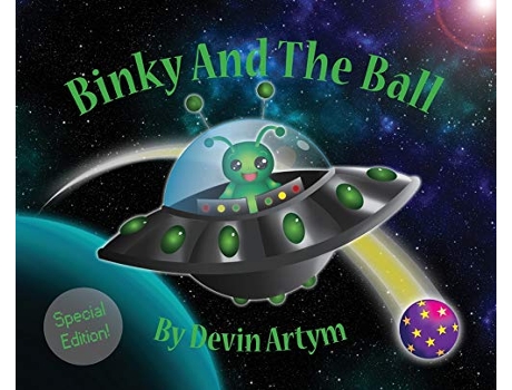 Livro Binky And The Ball de Devin Artym (Inglês - Capa Dura)