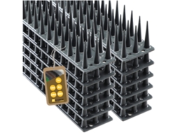Espinhos para pássaros para pombos contra pássaros 51 cm Plástico denso e resistente 12 peças Kadax