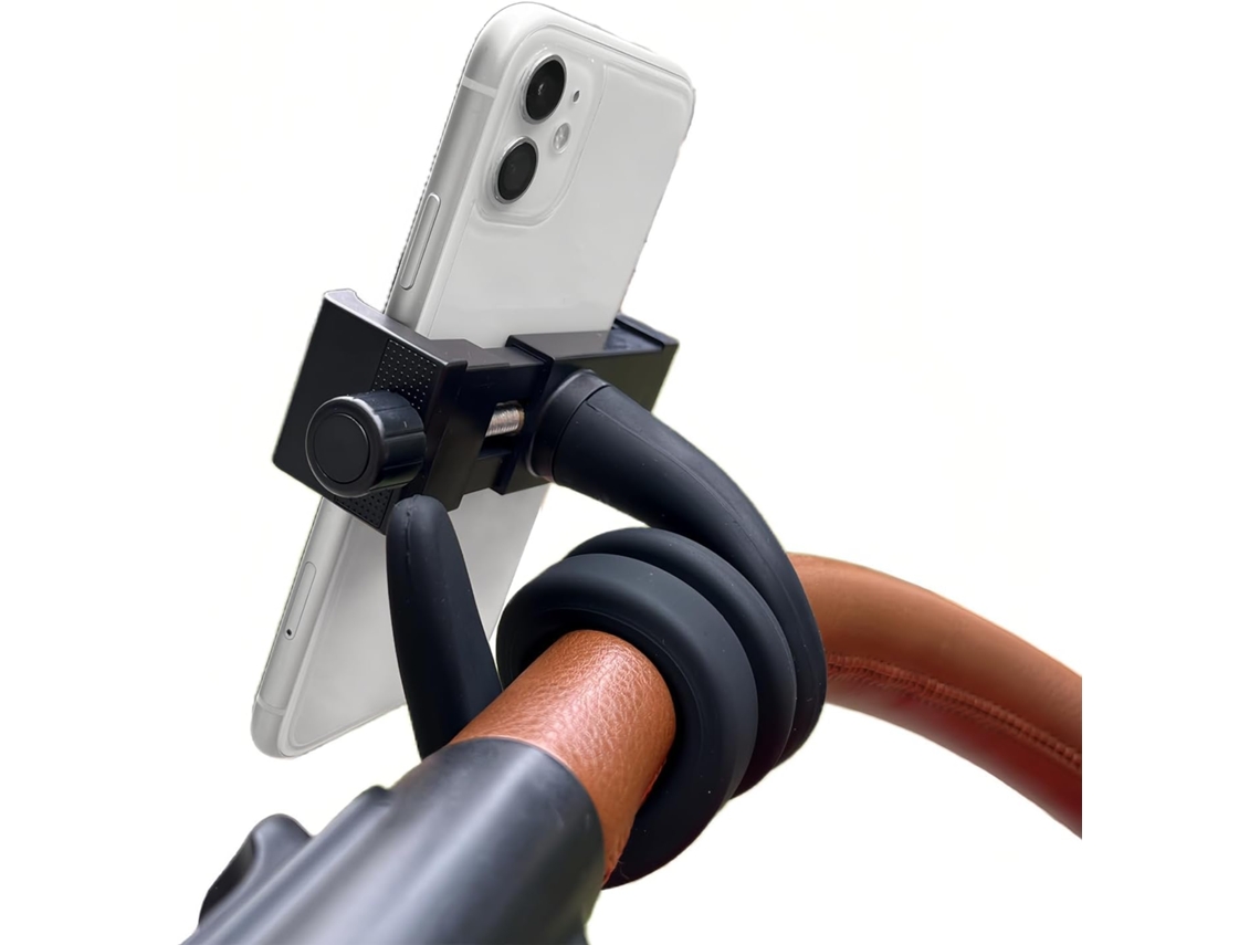 Suporte Portátil Para Celular Para Cama, Carrinho De Bebê, Mesa E Carro Com Braço Flexível Tipo Pescoço De Ganso - Ajuste Estável, Seguro E Regulável