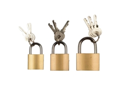 Cadeados 3 Peças Conjunto NORTHIX