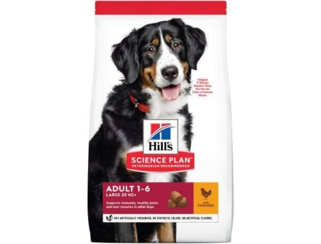 Ração para Cães HILL'S (14 Kg - Seca - Adulto - Porte Grande - Sabor: Frango)