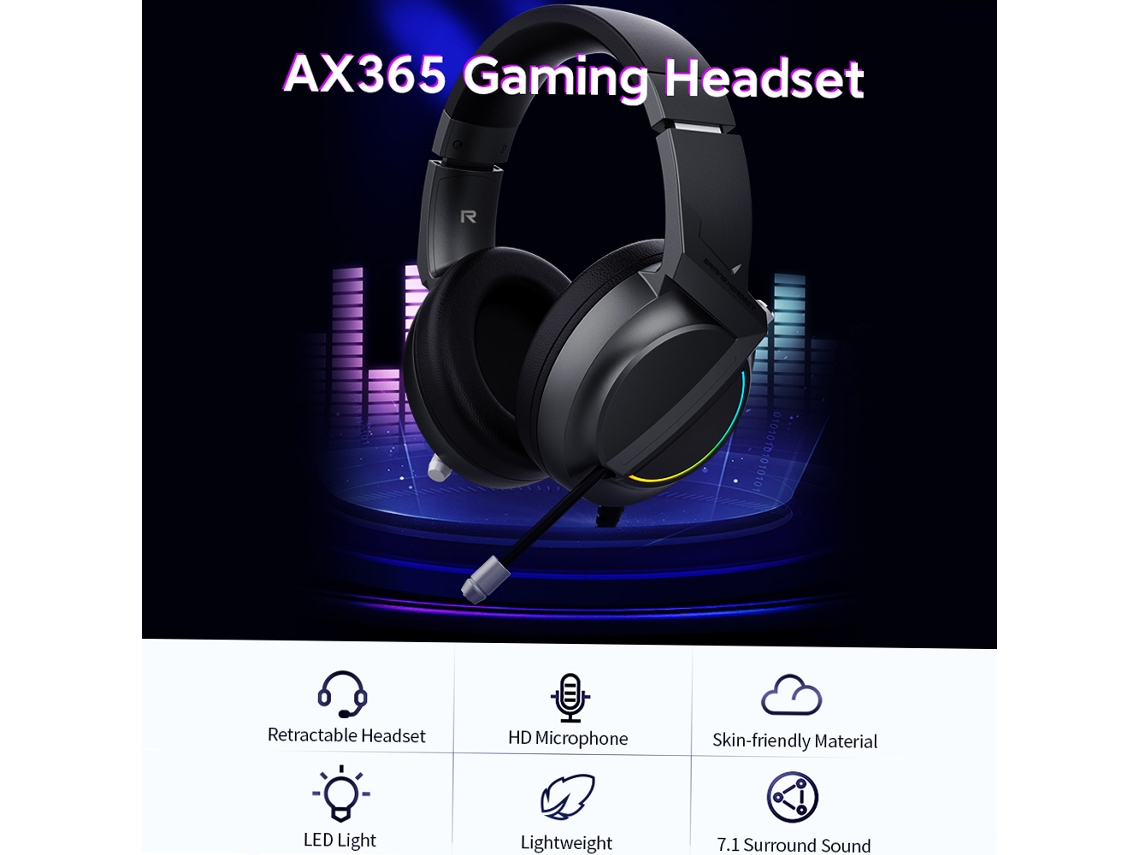 Fone LAXISCREED Surround 7.1 Rosa