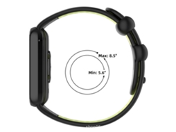 Pulseira para Redmi Watch 4/5/6 e Mi Band 8 Pro/9 Pro, Metal Bicolor CHABERLU