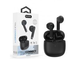 Auriculares Wireless Sem Fio, Para Telemóveis,2.4 Ghz, Type-C ACCETEL 308B (Preto)