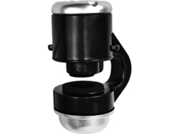 Microscópio Preto Para Celular Com Clipe De Plástico E Luz Led.