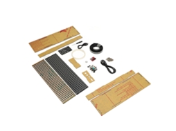 Kit De Soldagem De Relógio Digital Rgb Ajustável Por Voz Com Matriz De Pontos 32x8
