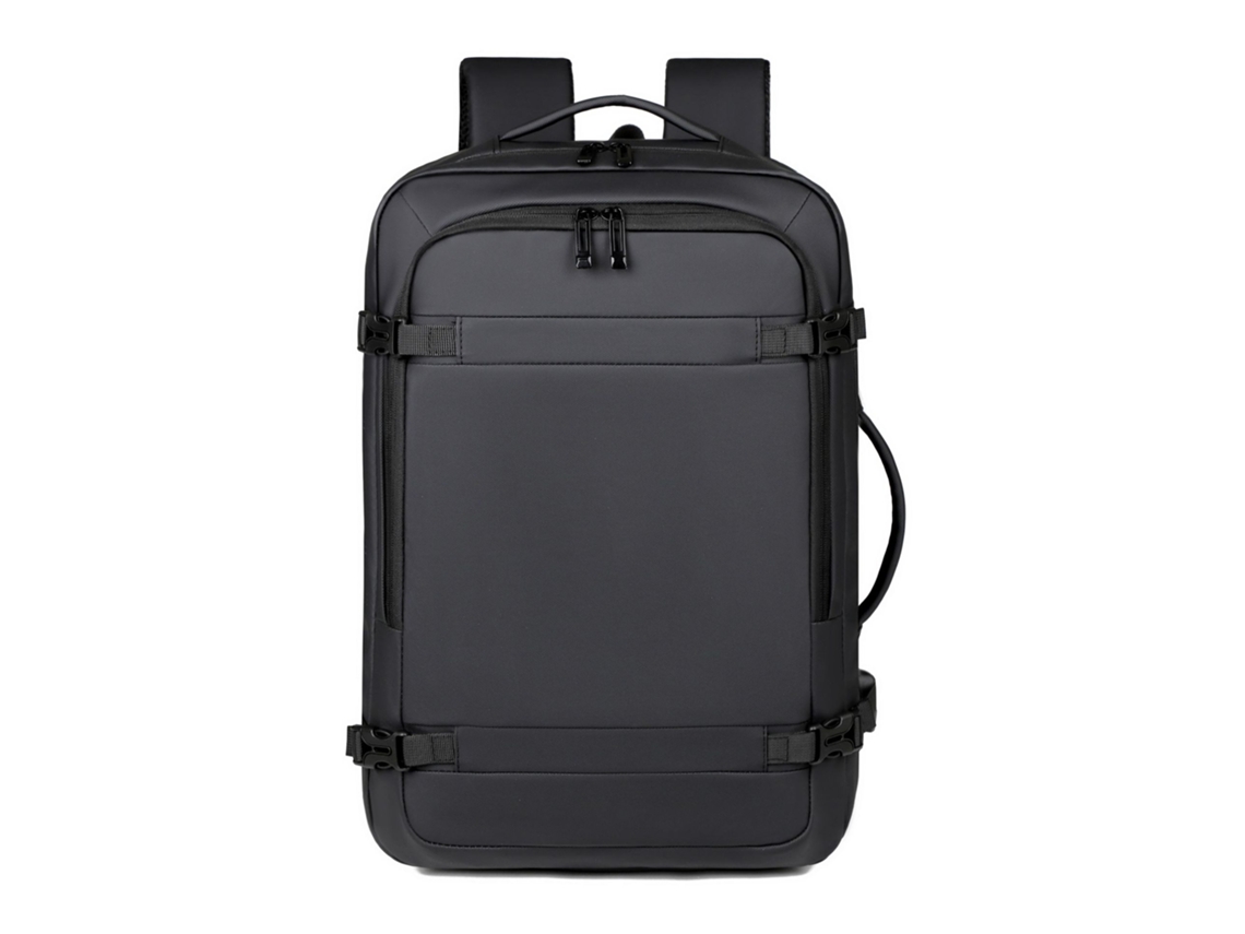 Mochila Expansível Com Carregamento Usb, Resistente À Água, Grande Capacidade, Ideal Para Viagens De Negócios E Lazer.