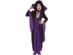 Fato de Menina DISFRAZZES Vampira Gótica Roxa (Tam: 3 a 4 anos)