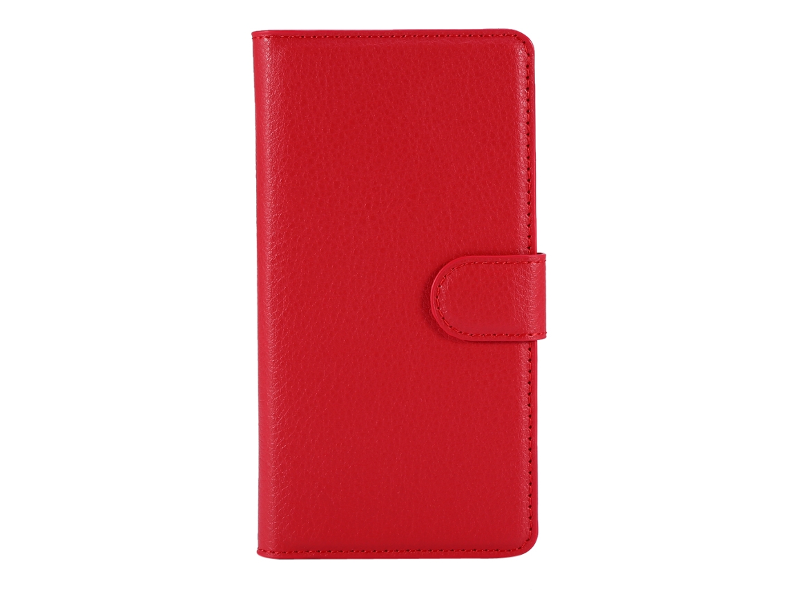 Capa vermelha para celular Huawei P8 Lite Youth Edition EOOCOO