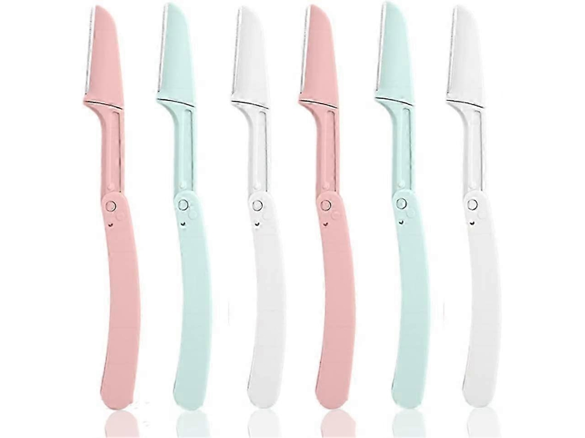 Conjunto De 6 Lâminas Para Sobrancelha Dobráveis ​​​​e Pequenas Hengjian
