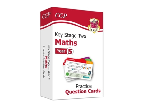 Livro KS2 Maths Year 5 Practice Question Cards de CGP Books (Inglês)
