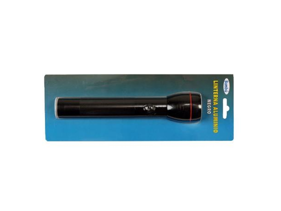 Bambu linterna aluminio negro krypton 2aa pequeña 1042a