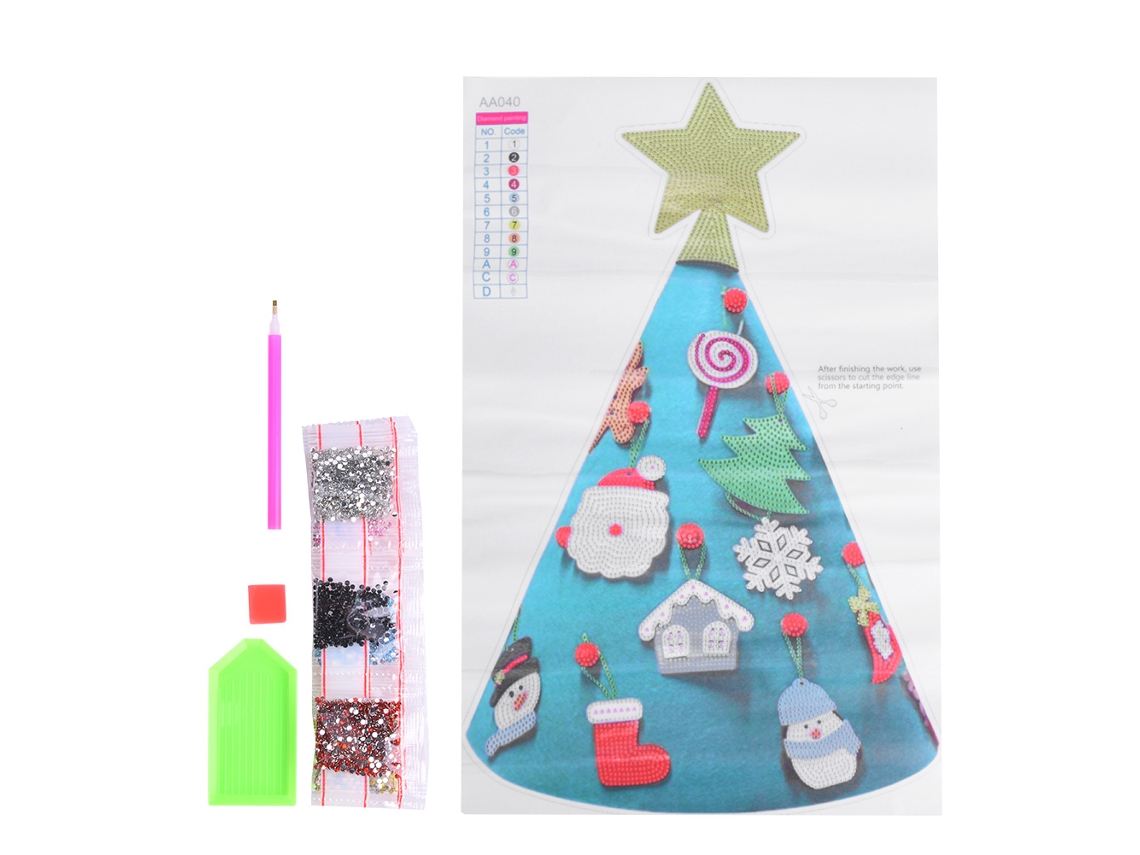 Laxiscreed Conjunto De Pintura Diamante 5d Natal Com Boneco De Neve, Pai Natal E Flocos Para Janela E Parede