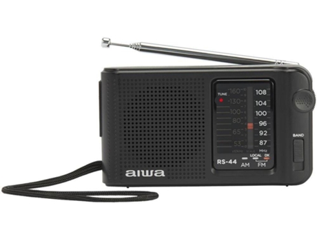 Rádio de Bolso Aiwa Porta RS-44 - Preto