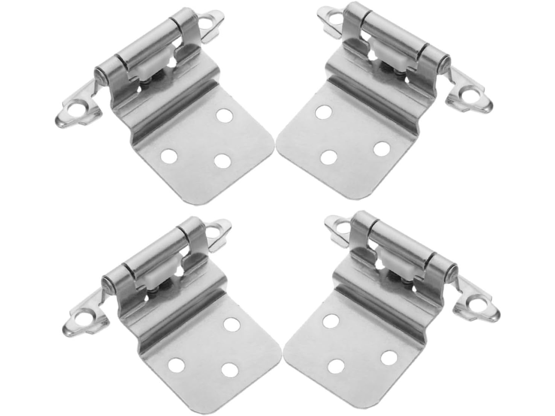 Conjunto De 4 Dobradiças Embutir Com Fechamento Automático Para