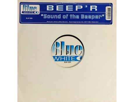 Vinil Sound Of The Beeper Blue White