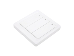 Interruptor Inteligente De Parede Com Botão De Pressão 3 Interruptores 600w Abs Para Tuya Zigbee Ac 110‑240v Sem Fio De Fogo