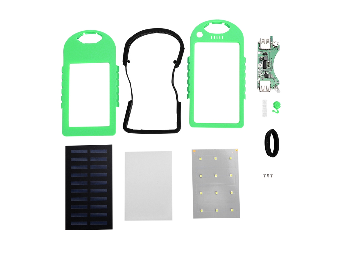 Kit Power Bank LAXISCREED Solar Led Verde