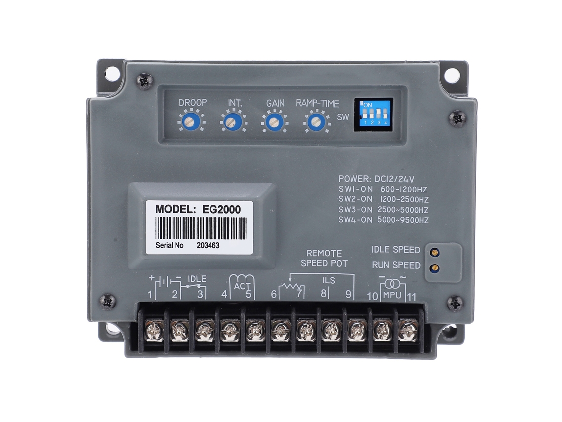 Controlador De Velocidade Motor Eg2000 12/24vdc Sunflare