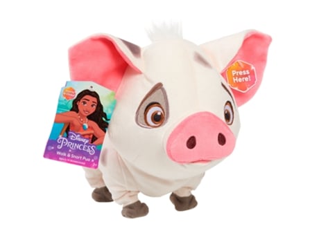 Disney Vaiana Moana 2 Pua Walk And Grunt Plush Toy Just Play