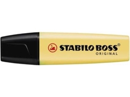 Marcador Fluorescente STABILO Boss Original Amarelo Claro