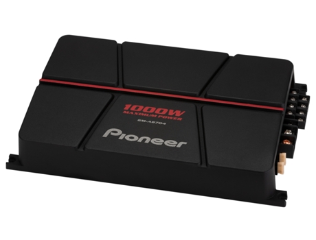 Amplificador Auto PIONEER GM-A6704 — 4 Canais | 1000W | 10Hz-70kHz | >95dB